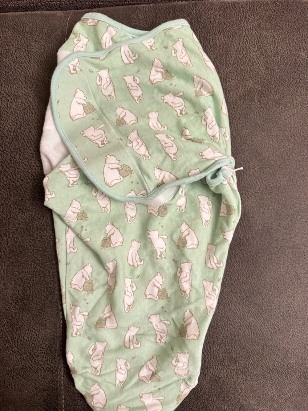 Disney Mint Green Bear Print Sleep Sack